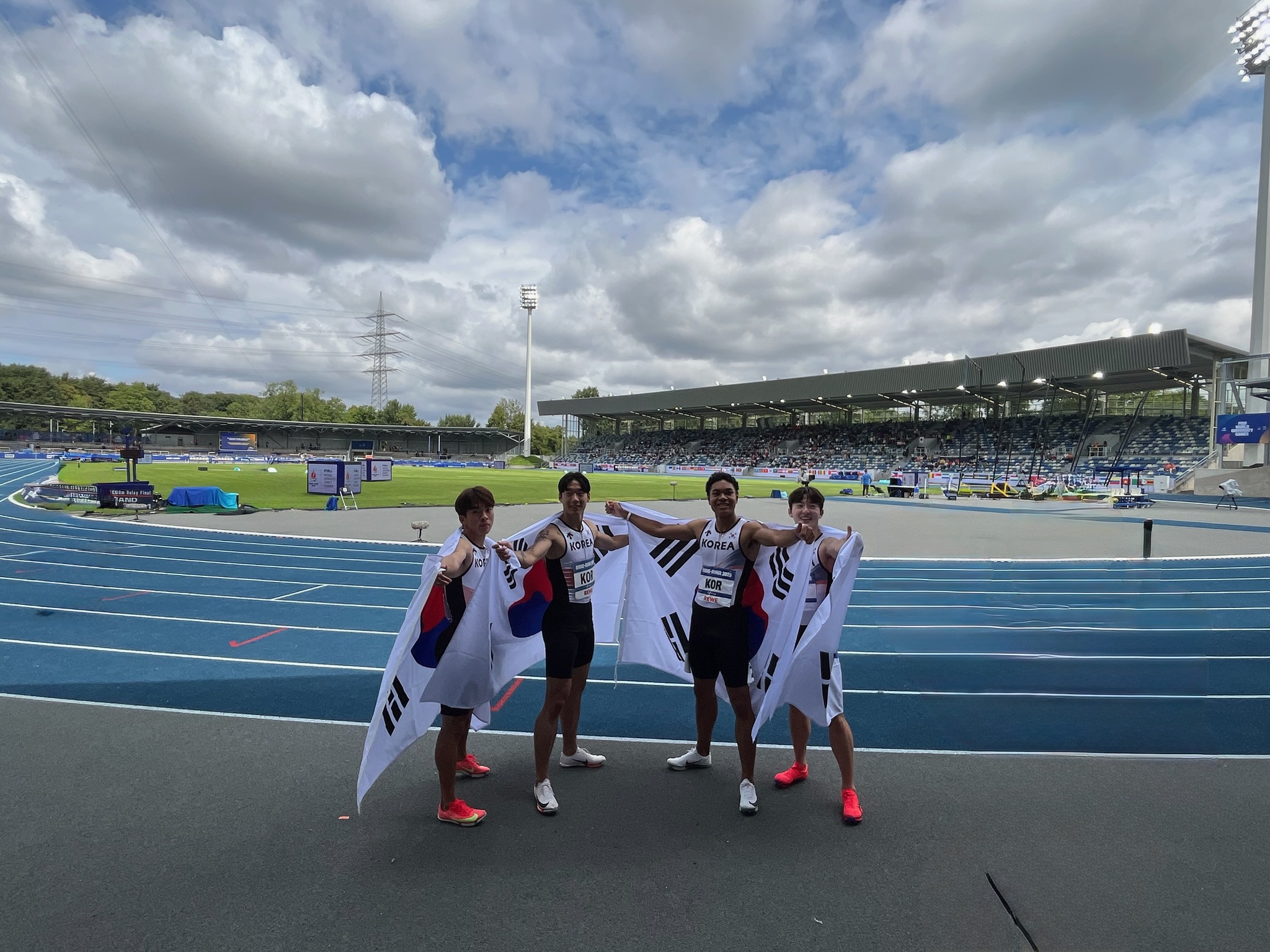 2. 서천군청 소속 서민준, 하계U대회서 男 400m 릴레이 금메달 쾌거