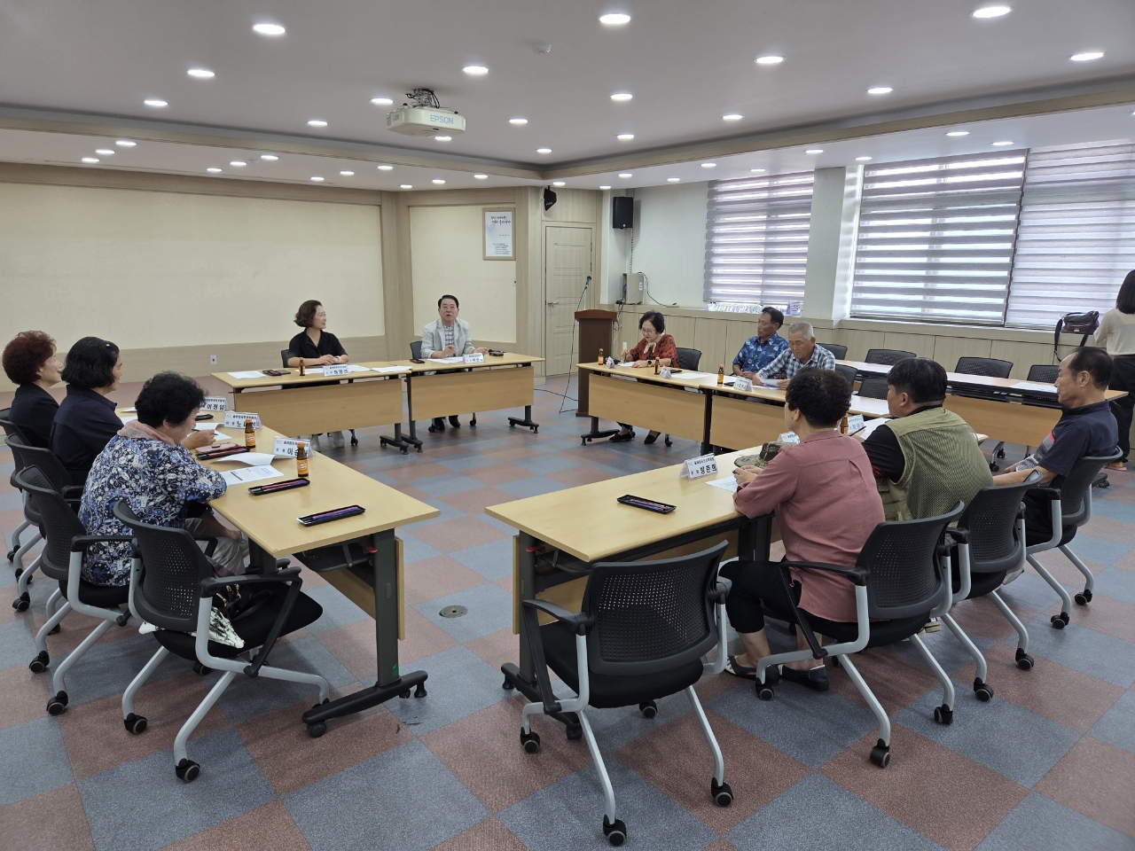 6. 기산면 솔바람공동체후원회, 2차 회의 개최