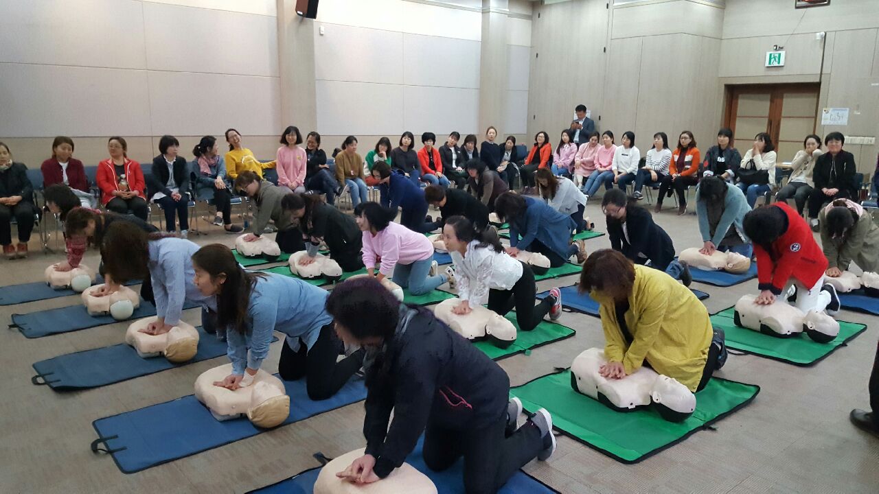 서천군,  보육교직원 심폐소생술 교육 실시