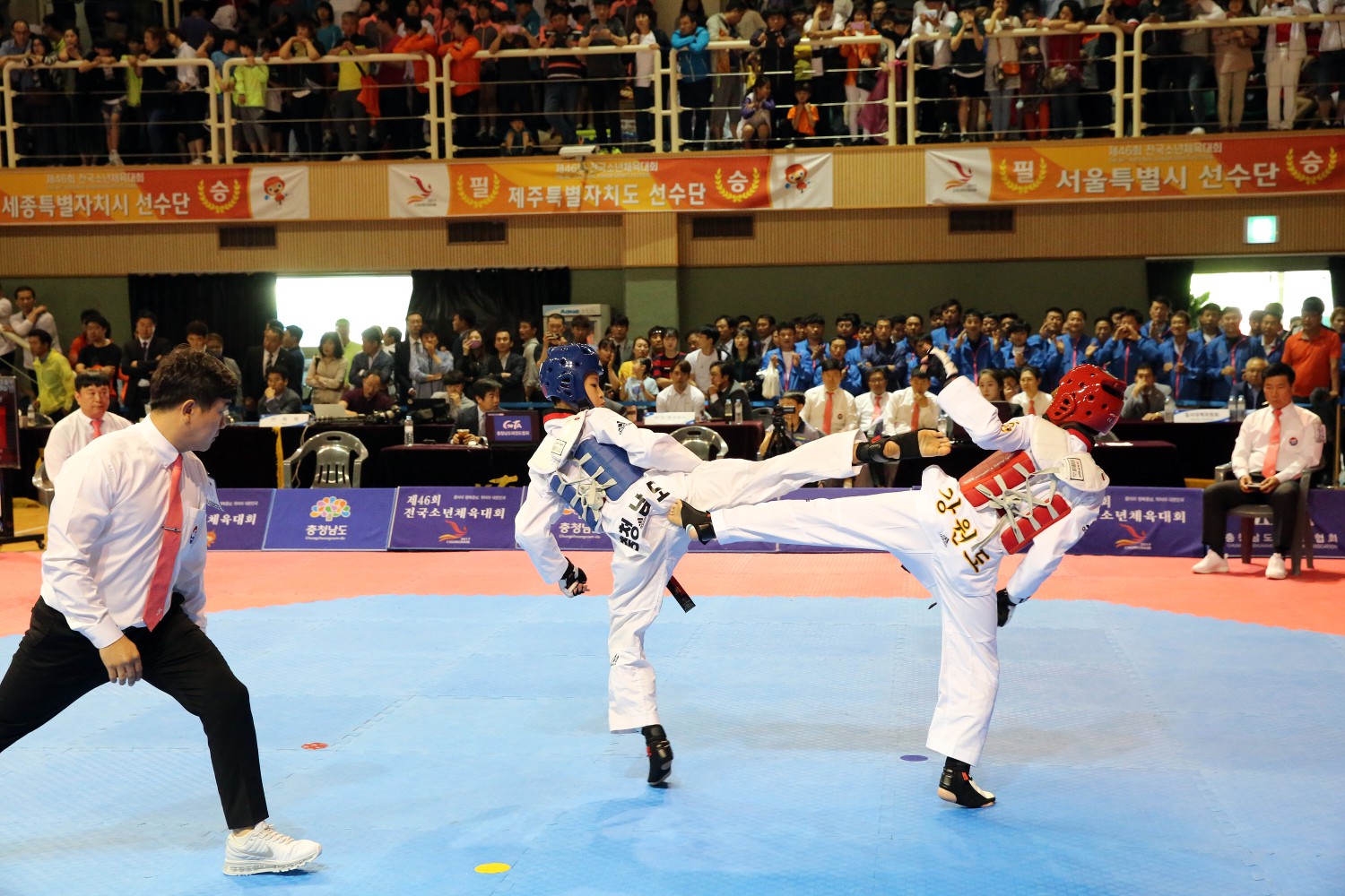 서천군, 꿈나무스포츠 축제 ‘제46회 전국소년체전 태권도 경기’성공적 개최