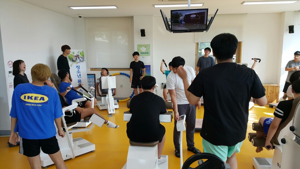 서천군 보건소, 청소년 몸짱 스쿨 운영
